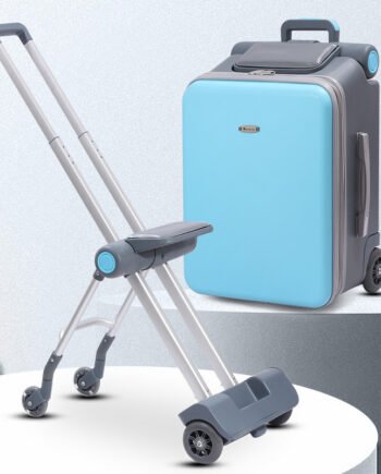 Children Can Sit And Ride Multifunctional Trolley Case